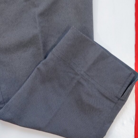 Adidas Climacool Golf pants crop zip pockets grey women's size 8 - Picture 9 of 11